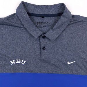NIKE HBU Houston Baptist Huskies Men's XL Polo